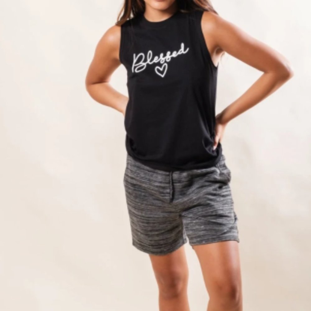 BLESSED HEART WOMEN'S TANK TOP W/SHORT